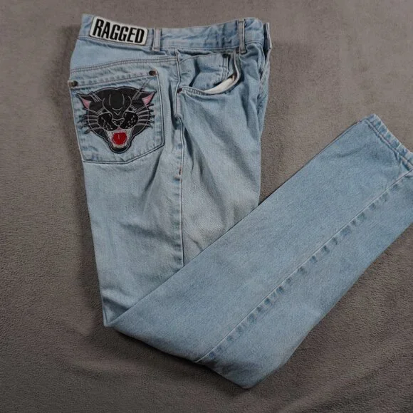 Rare The Ragged Priest Jeopardy Mom Jeans Women size 28 EUC - Picture 8 of 16